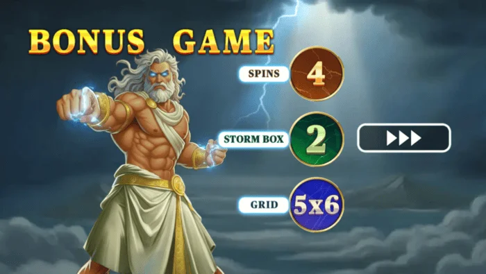 Pots of Power: Zeus - udvidet 5x6 gitter i Hold & Win med Lightning Frames